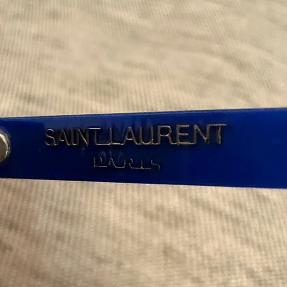 Saint Laurent Blue Sunglasses - Picture 5 of 9